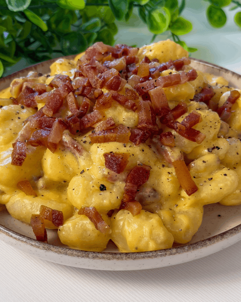 GNOCCHIS A LA CARBONARA - Recetas de Willy